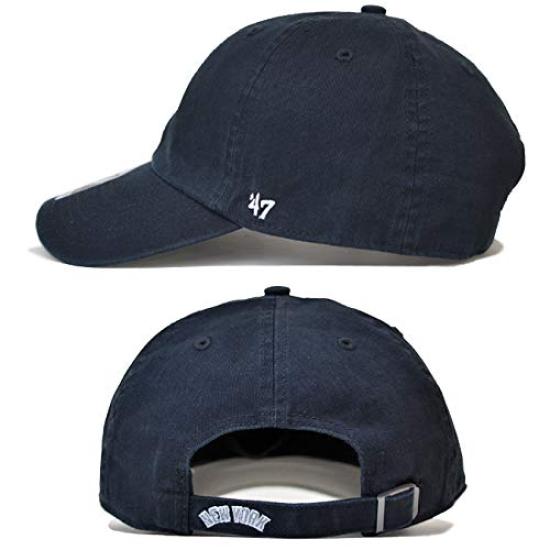 47BRAND Yankees Suspense 47 Clean Up One Size Cap, White,