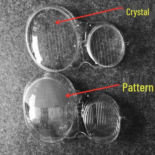 Fits 99-05 Mercedes-Benz E-Class W210 Headlight Lens Cover: Transparent PC Mask Crystal Face.