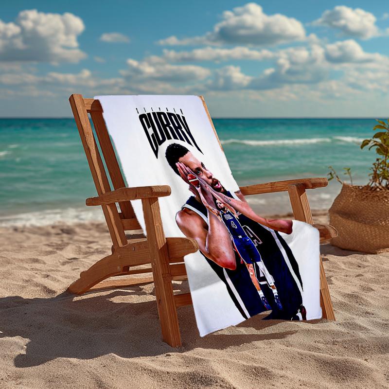 Curry Fashion Beach Towel: Ideal for Summer Adventures Soft, Absorbent and Quick Drying Suitable for Swimming and Bathing