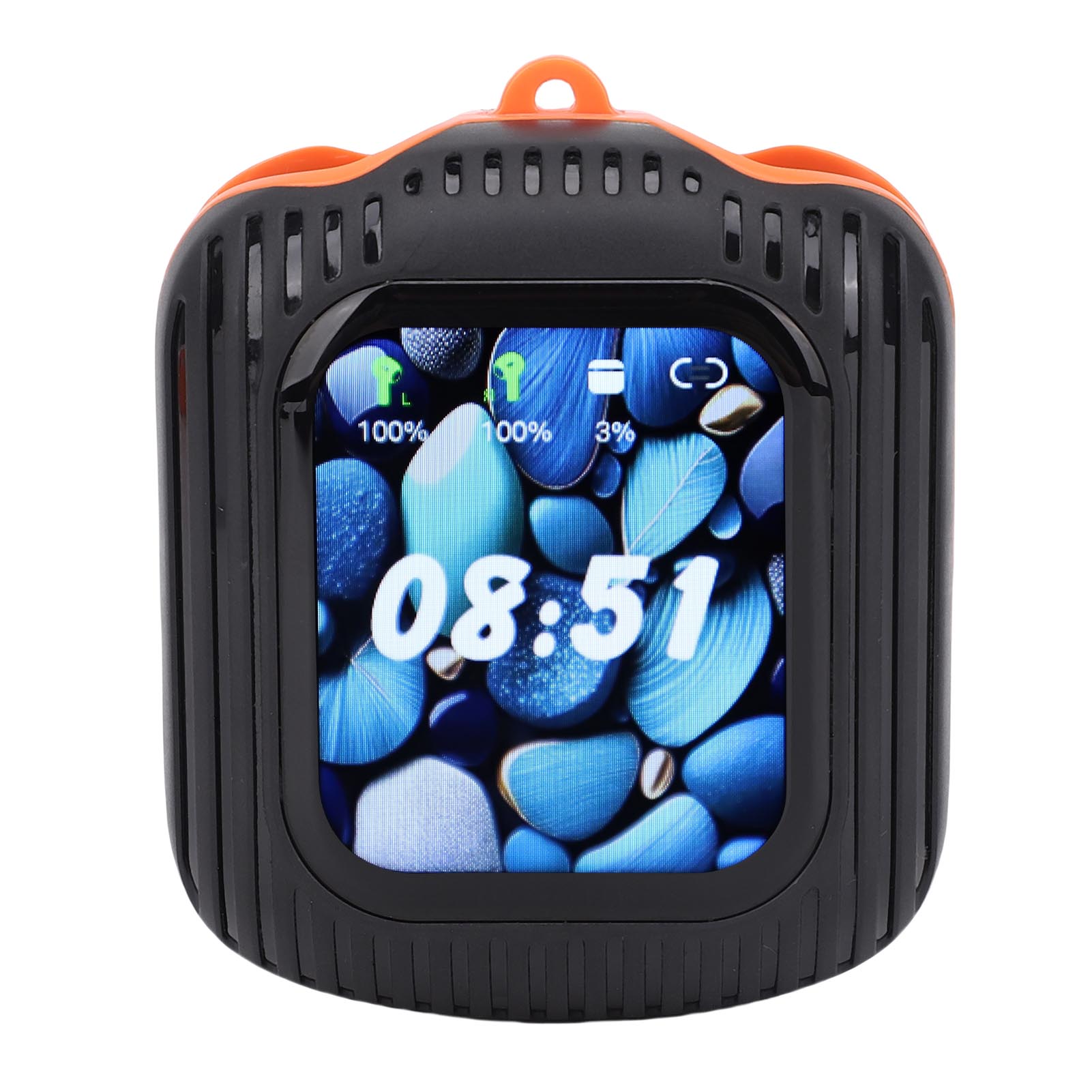 

BT Наушники ЖК-дисплей Управление приложением Портативные наушники-вкладыши для учебы работы жизни 10м Черные Black чёрный