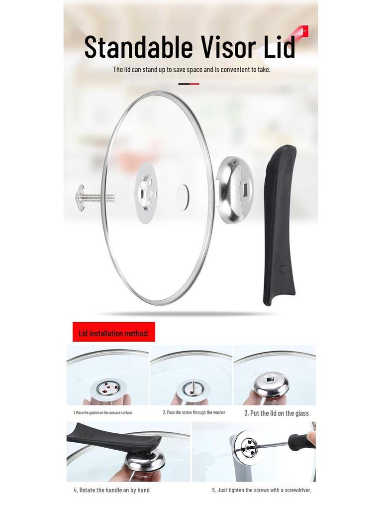 Premium Maifan Stone Non-Stick Wok, Low-Smoke, Flat-Bottom, Universal for Gas & Induction Cooktops, 32CM Stir-Fry Pan.