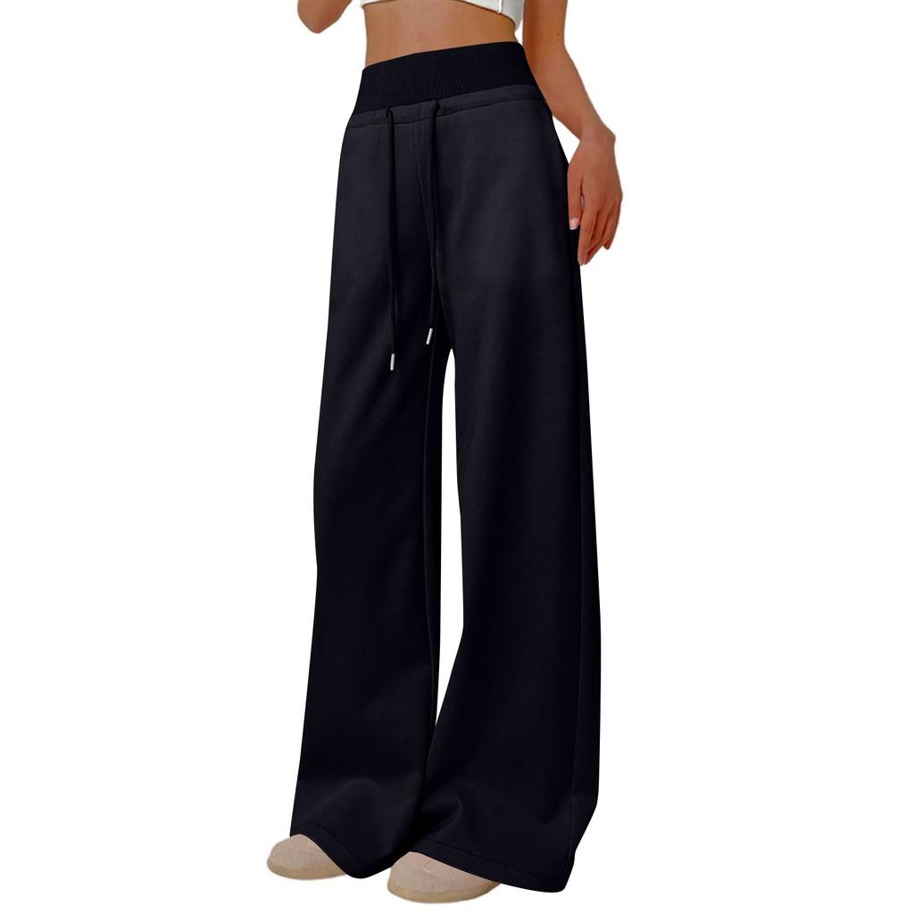 Women's Fashionable Quick-dry Leggings-style Solid-color Sports Trousers