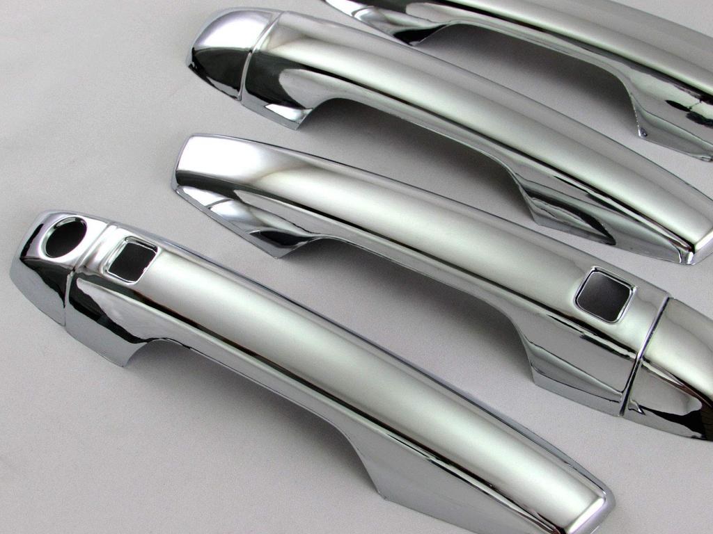 BRIGHTZ Chrome Door Handle Covers for Eclipse Cross GK1W GK1 K1 1 Eclipse Cross [DHC-NOBU-340] (GK 34919)