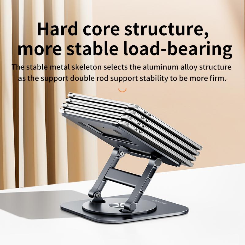 Xiaomi Laptop Stand 360° Rotatable Notebook Holder Liftable Desk Riser Stand Aluminum Alloy Stand Compatible With 9.7-17.3 Inch Laptops