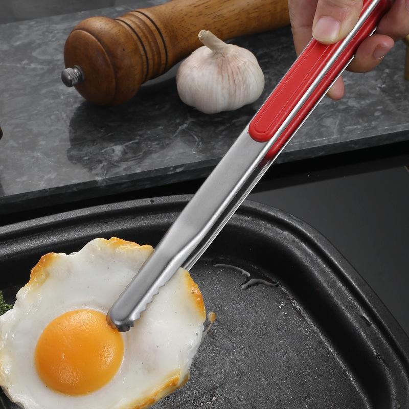 Stainless Steel Barbecue Clip Non-Slip Thickened Simplicity Portable Clip Multifunction Buffet Steak Food Clip Bbq Tools