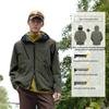 Unisex Windproof Water-Repellent Softshell Jacket