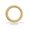 20 Pieces Wind Chime Circles Top DIY Chimes Home Frame