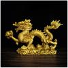 MYDILI Feng Shui Dragon Interior Decoration for Living Room or Improves Financial Good Luck Charm Figurine, Five-Clawed Dragon, Entryway, Fortune,