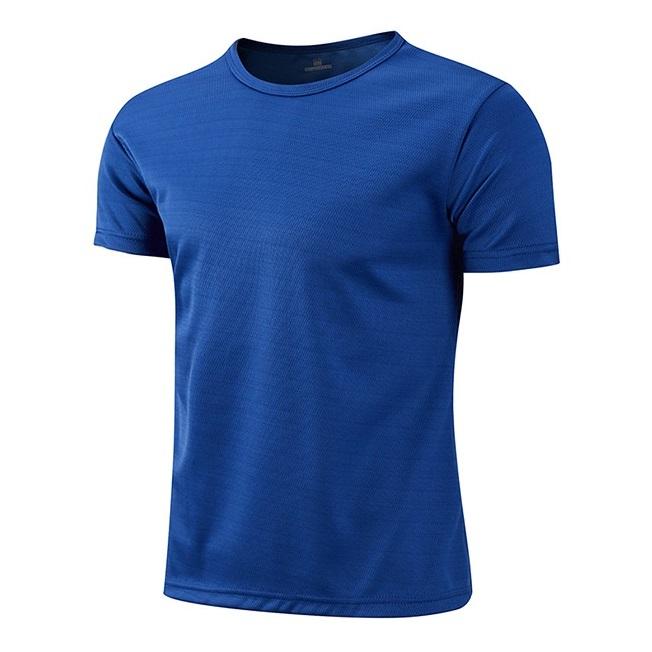 T-shirt de sport à manches courtes à séchage rapide multicolore Maillots de gym T-shirt de fitness T-shirt d'entraînement pour la course Vêtements de sport respirants pour hommes