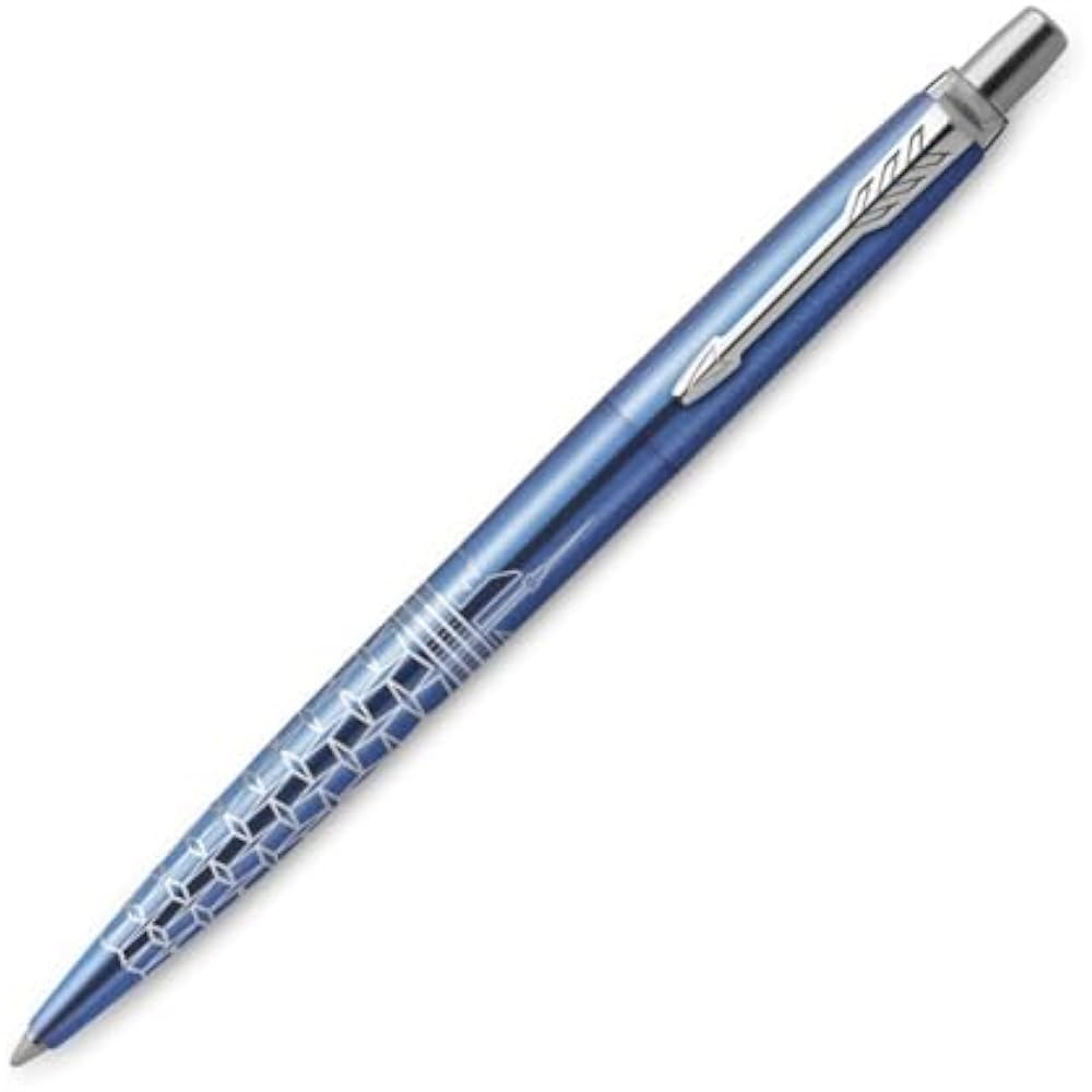 PARKER Parker Ballpoint Pen, Jotter Blue CT, Medium, Oil-based, Gift Box, Gift Present, Premium 2...