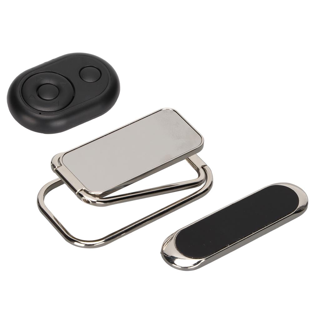 Bluetooth Camera Remote Control Multifunctional Mini Selfie Button Clicker with Brackets for