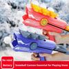 Kids Snowball Guns Snowball Launcher Winter Fun Snowball Fight Toy Outdoor Snow Play Toy Suitable For Multiplayer Interaction