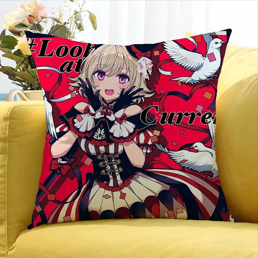 Curren Chan Various Sizes Square Pillow Case For Car Home Bedchamber Decor