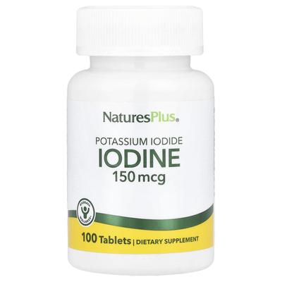 Iodure de potassium, 150 mcg, 100 comprimés