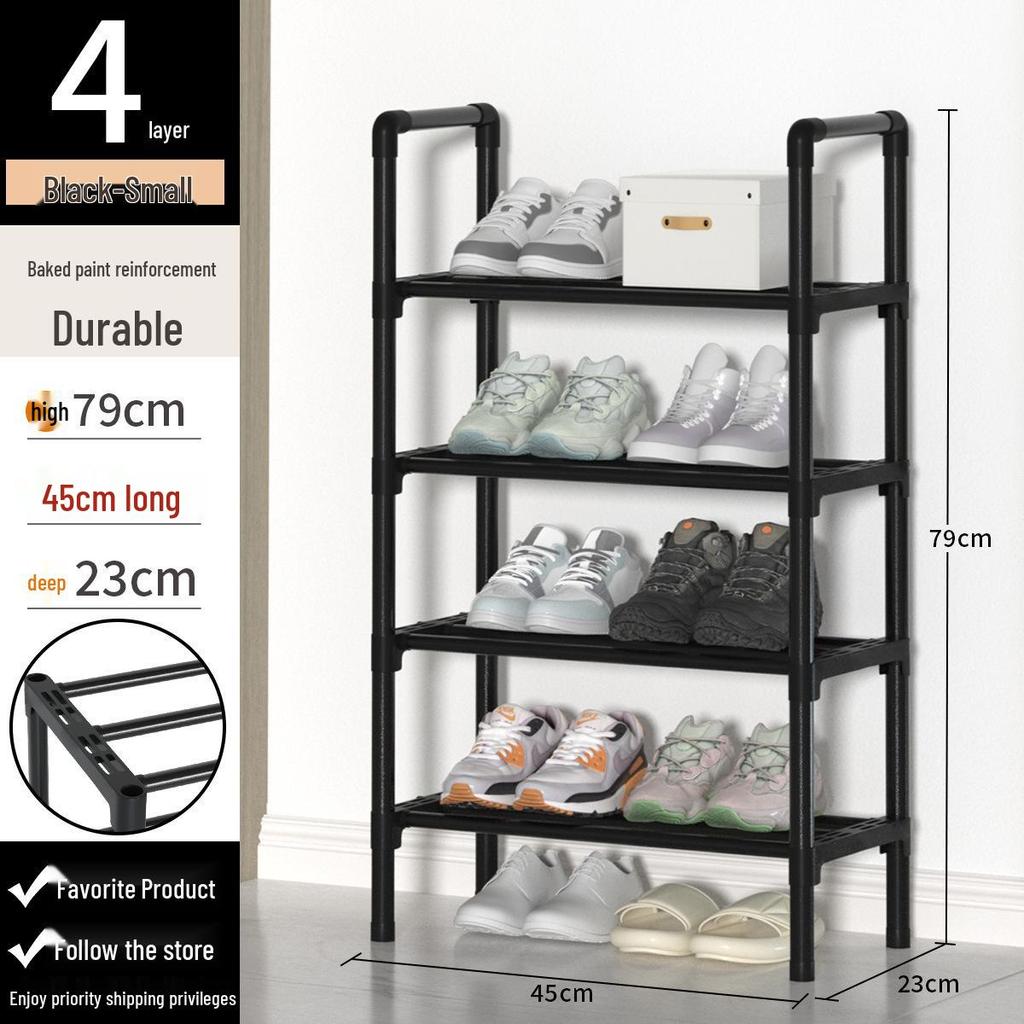 Multi-Tier Shoe Rack: Simple, Economical Storage Cabinet for Dormitory and Entryway