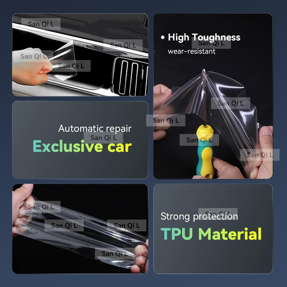 Protective Interior Film Anti-scratch for CAOA CHERY TIGGO 5X PRO 2027 Car TPU Center Console Screen Accessories