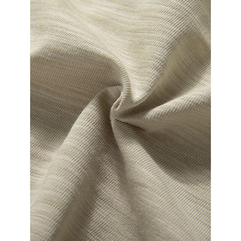 Men's Summer New Style Loose Breathable Bamboo Cotton Top American Retro Trendy Brand Raglan Sleeve Pure Cotton Short-Sleeved T-Shirt