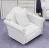 Cattreasure  (1 Set= 3 Pcs ) Dollhouse Accessories Miniature Mini Cloth Sofa Set with Pillow Cushion Furniture