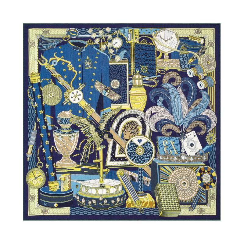 TXRMDX Men s Mulberry Silk Foulard One Size