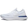 Epic React Flyknit White Racer Blue AQ0067-100