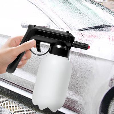 1,5 L Auto Elektrischer Schaumsprüher Wiederaufladbar Robuster Schaumsprüher Handgerät für Gartenarbeit Zuhause