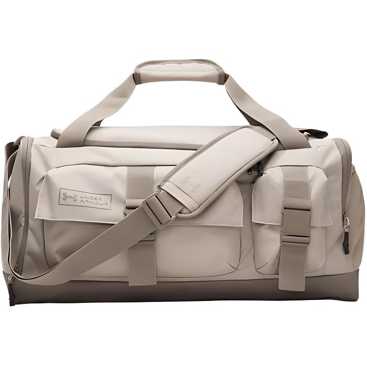 Under Armour 42L Polyester Luggage Bag Travel Bag Unisex Taupe & Nightfall Taupe 1381916-203