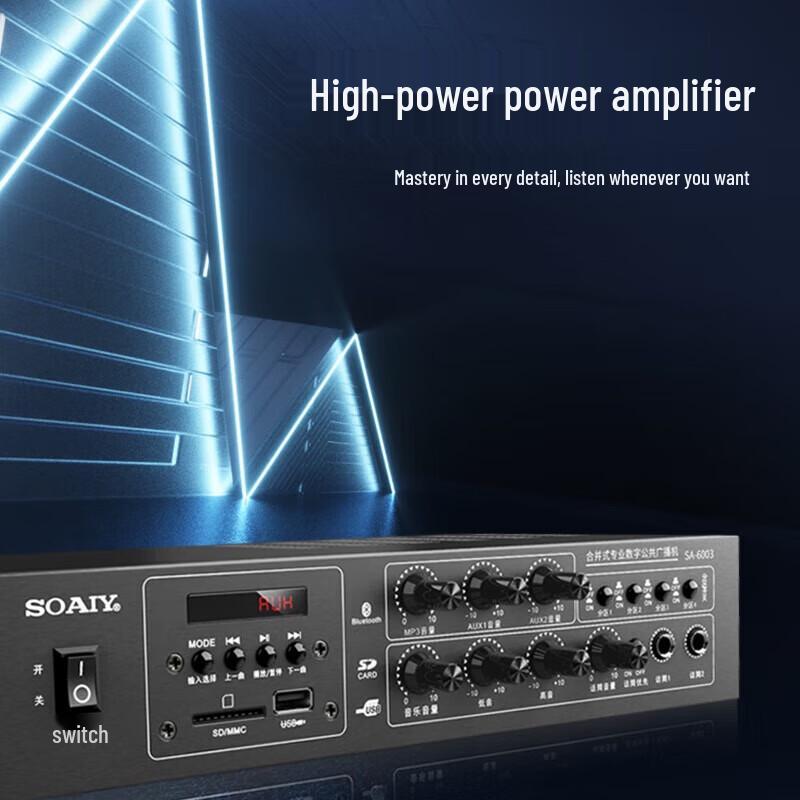 Soaiy SA-6003Y Bluetooth Ceiling Speaker System