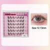 6 Rows Self Adhesive Eyelashes No Glue Individual Lashes High Quality Soft Idol Lash Clusters