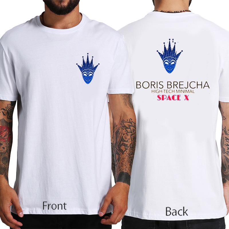 Harajuku Hip-hop Boris Brejcha Dj Mask Cool Short Men Women Tee Shirt Male Summer Fashion Hipster  Y2K  Hot Product