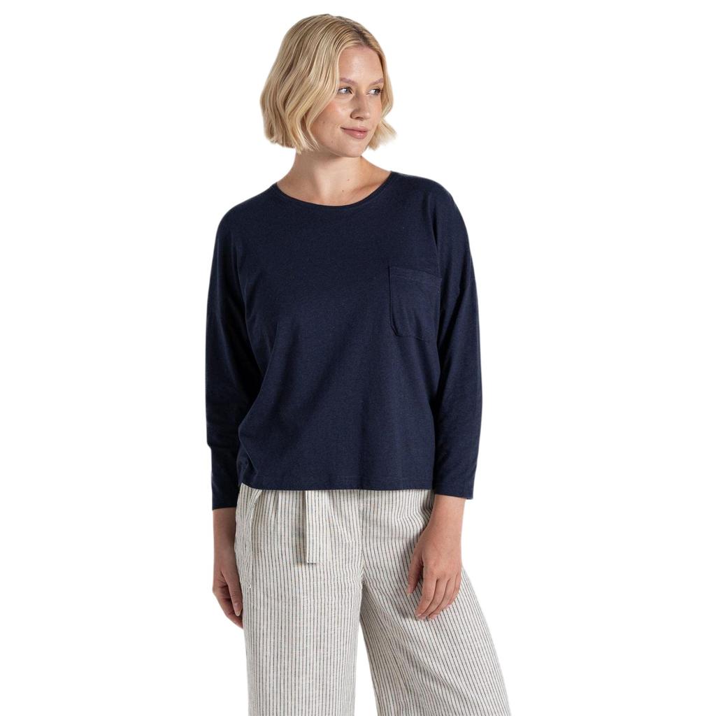 CRAGHOPPERS Womens/Ladies Emere Long-Sleeved T-Shirt