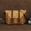 Dslr Digital Camera Bag, Shoulder Messenger Bag, Outdoor Portable Canvas Micro-Single Dslr Camera Bag.