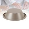 2Pcs Carbon Steel Hamburger Bun Mold Anti Stick Pie Pan Baking Mold Bread Tart Pan for Home Kitchen Homemade Baking Accessories