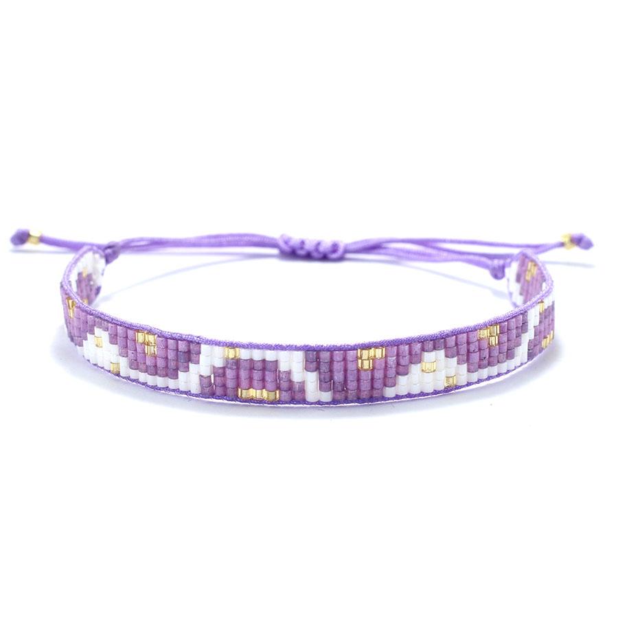New Bohemia Seed Beads Bracelet For Women Handmade Weaven Macrame Braclet Mather Day Gift Adjustable Lucky Amulet Braslet Joias
