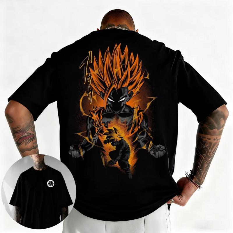 Summer Dragon Ball Wukong Super Anime Printed T-shirt XS