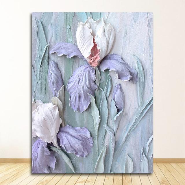 And Prints Wall Pictures For Living Room Decoration Art Scandinavian Home Decor Abstract Canvas Painting Wall Art Flower Posters