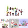 Collectible Cute Puppy Figurines Set For Cake Decoration Or Office Display In 12 Unique Designs