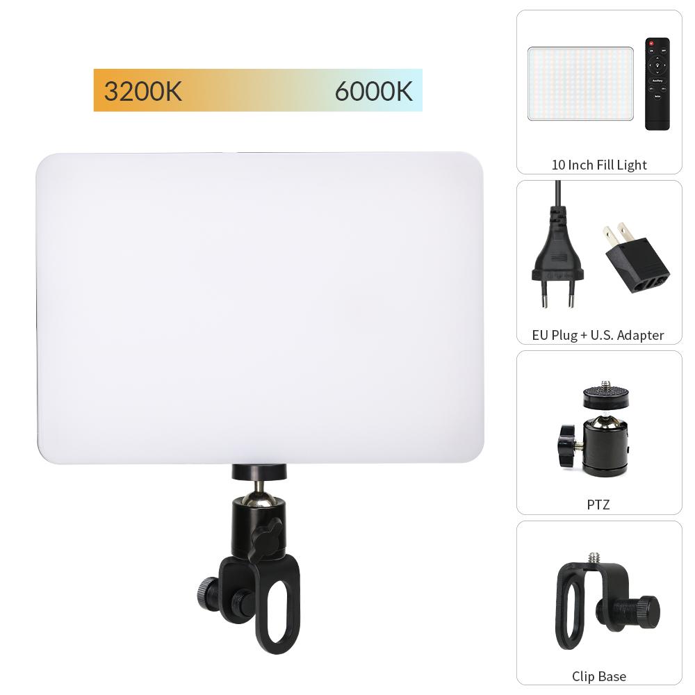 Conference Lighting Kit Lamp Dimmable LED Video Light For Remote Working Laptop Video Conferencing Zoom Calls Self Broadcast