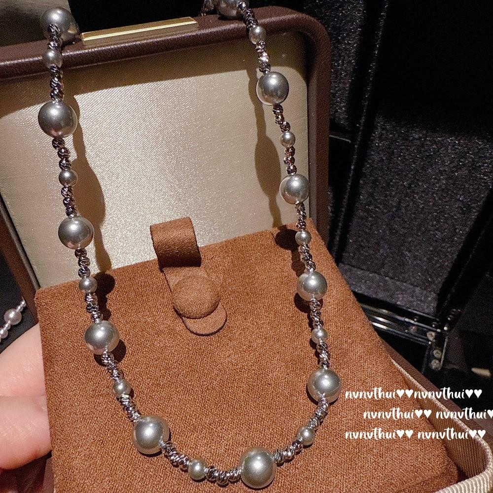 Haute Couture Jewelry Real Much Hemp Bubble Sugar Cube Gemstone Pearl Necklace, Tahiti, Car Flower Manta Bead Bracelet