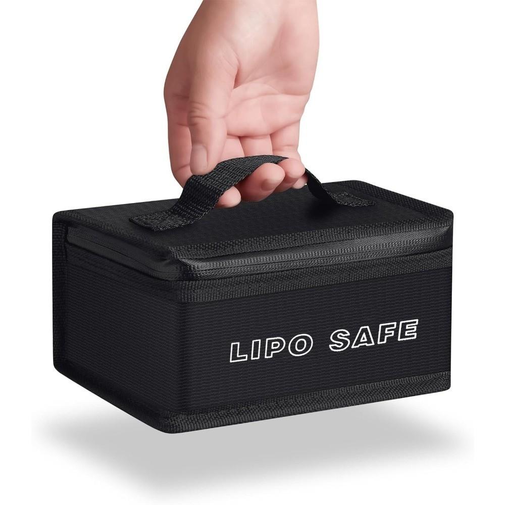 Waterproof Lipo Safety Bag Large Capacity Battery Storage Box Fireproof Protection
