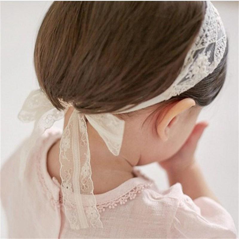 Newborn Baby Bow Knot Hair Band Accessories Soft Elastic Gift Soft Girls Flower Headband