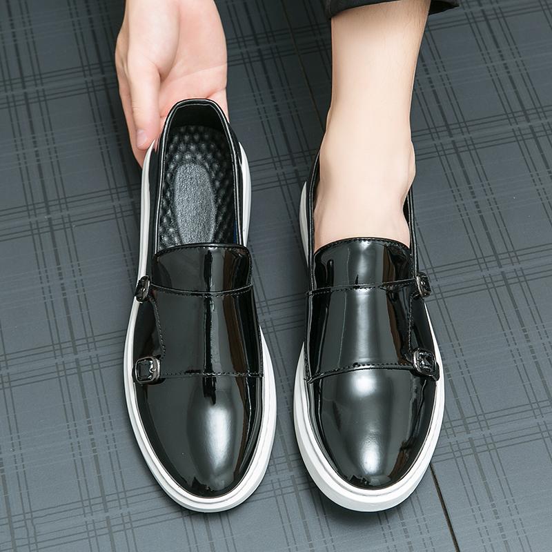 2025 British Style Shoes Style Men's Casual Shoes Business Dating Party Formal Shoes Trends Men Breathable Comfort Shoes