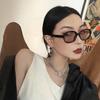 Y2K Square Frame Glasses Women Retro Transparent Glasses Clear Blue Light Blocking Eyewears Decorative Eyepiece 2026
