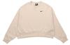 Sweatshirts Women's Ecru Crew Neck Moderate Regular CK0168-140