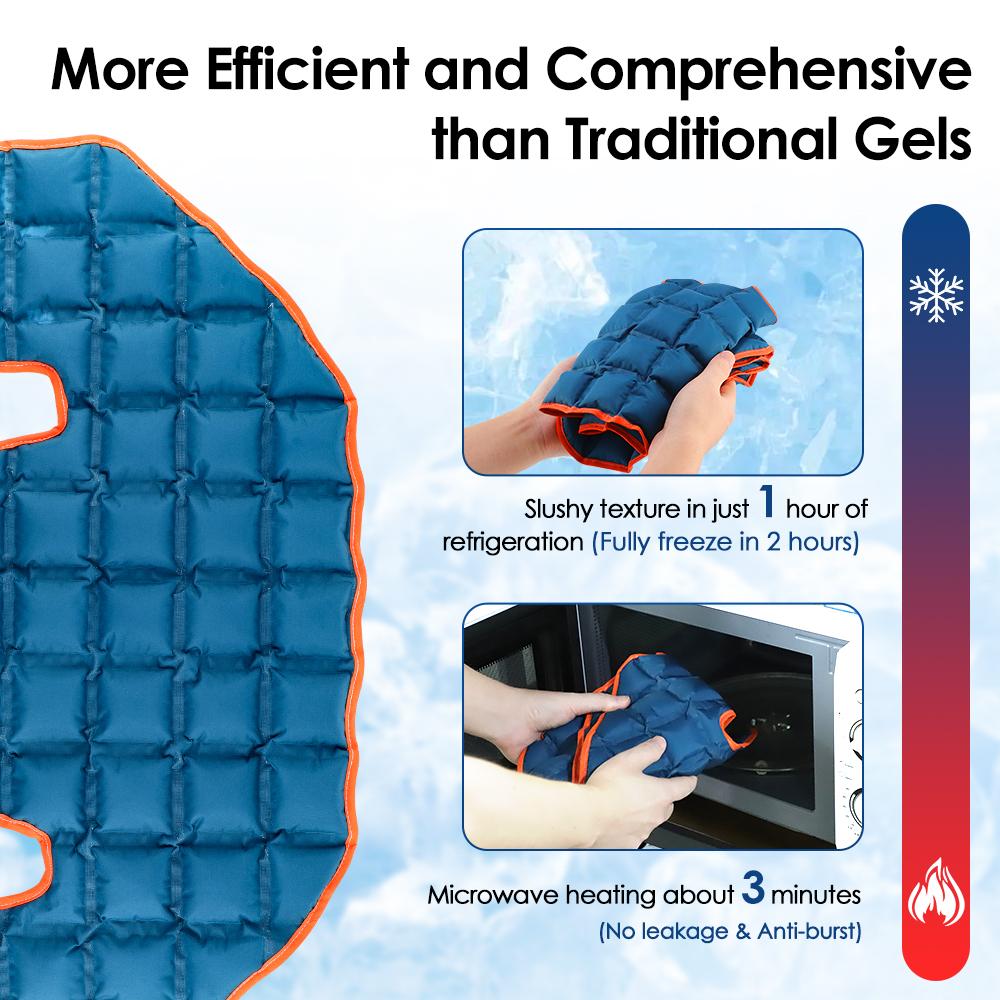 Reusable Self-absorbing Water Knee Brace Pad Ice Packs Physiotherapy Hot & Ice Compress Heated Knee Leg Neck Shoulder Hip Wrap