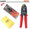 IWISS Mini Crimping Pliers for Crimping Bare Crimp Terminals and Crimp HS-1MA Sleeves, 1.25-2.5mm²