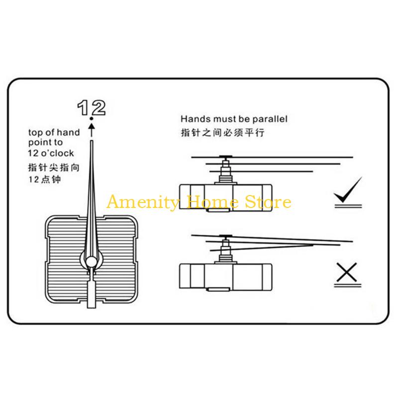 F26C Pendulum Type Movement Clock Accessory Quartz DIY Movement Mechanism Hands Motor