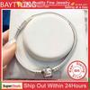 Bracciale Originale Certificato in Argento Sterling 925 di Marca Famosa per Donne Charms e Perline Fai-da-te Catena a Maglie Serpente Gioiello Classico per il Polso