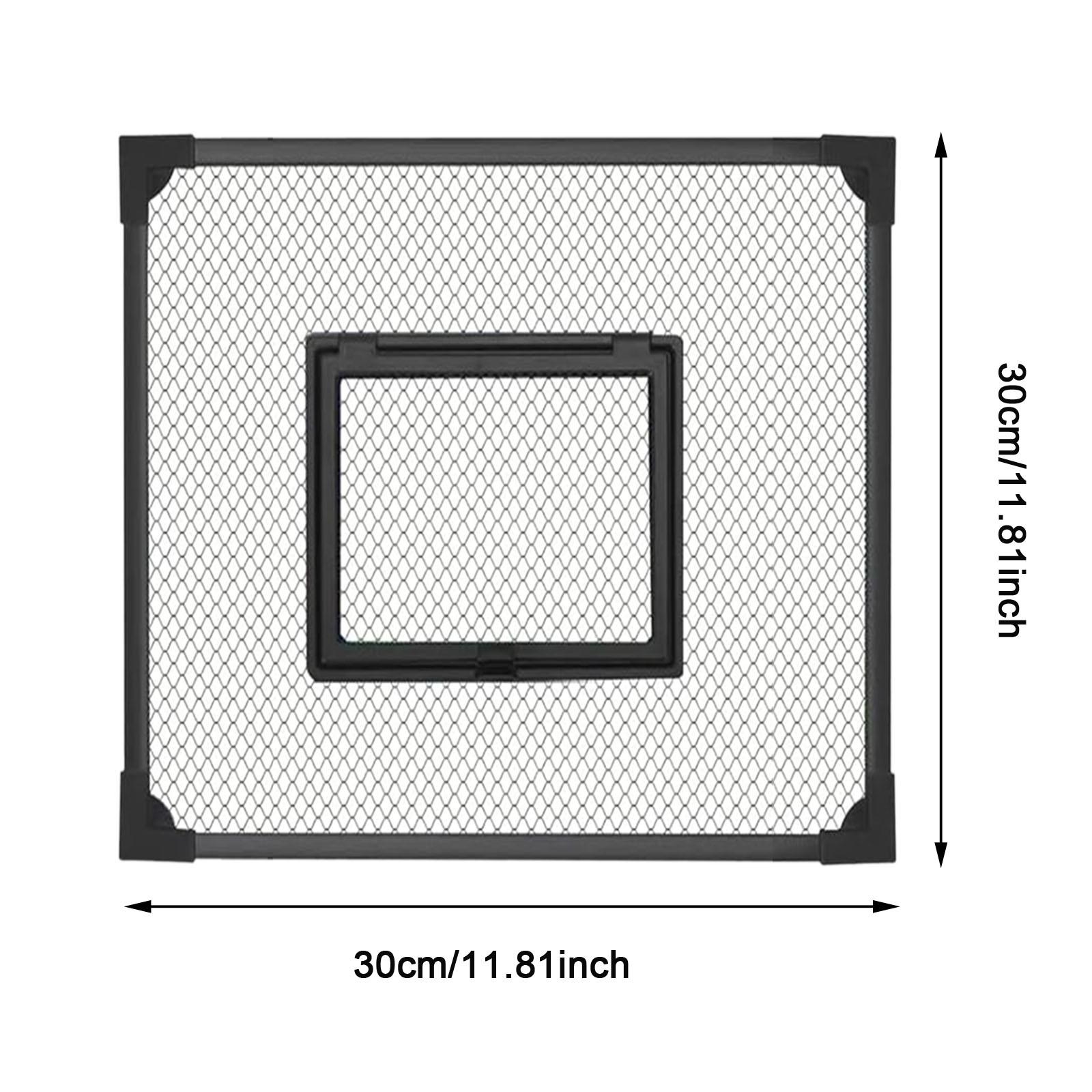 Mesh Magnetic Fish Tank Lid Cover Kit Self Assembly Anti Jump Net Fish Tank Top Cover for Fish Aquarium Supplies