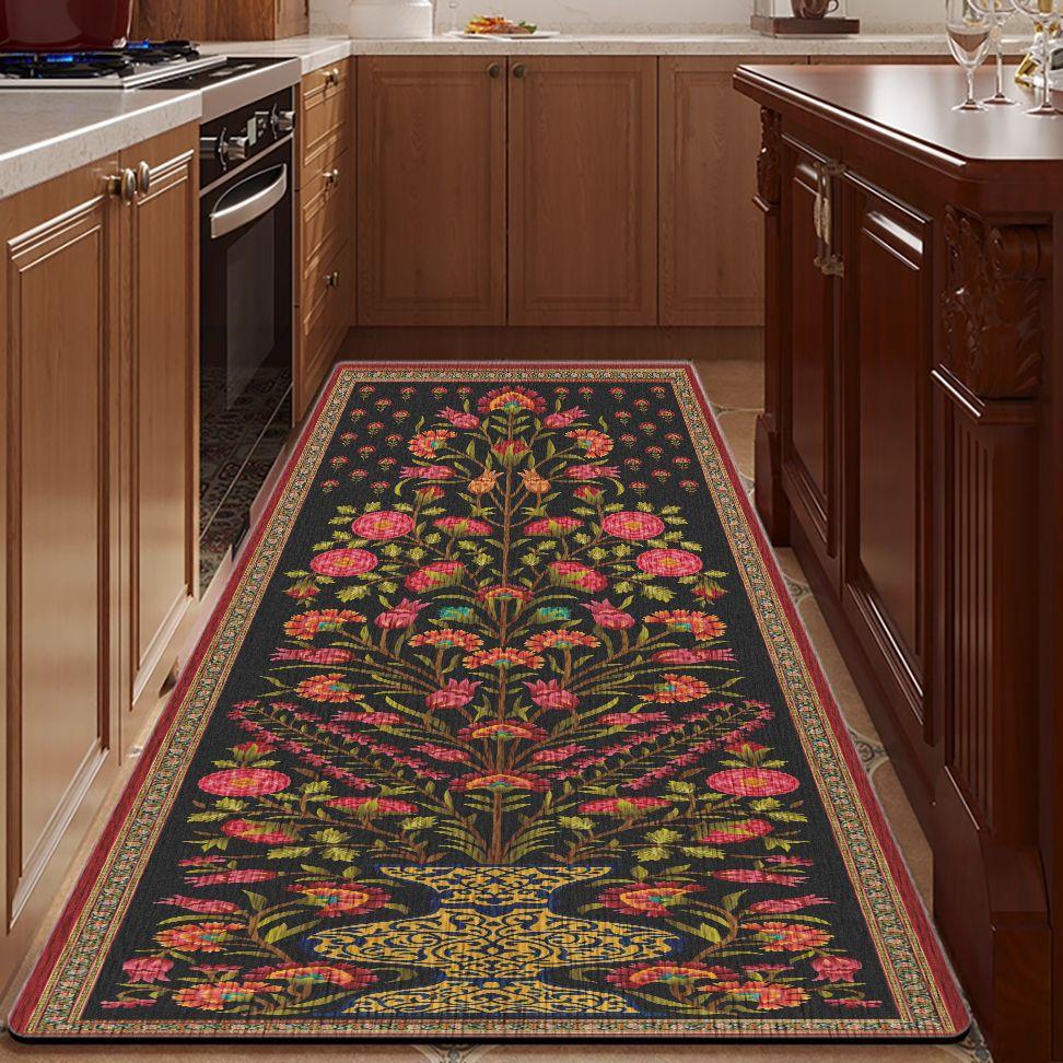 Klasyczne dywany w stylu europejskim i perskim, odpowiednie do salonów, korytarzy, dywaniki przyłóżkowe do sypialni, dekoracja domu.