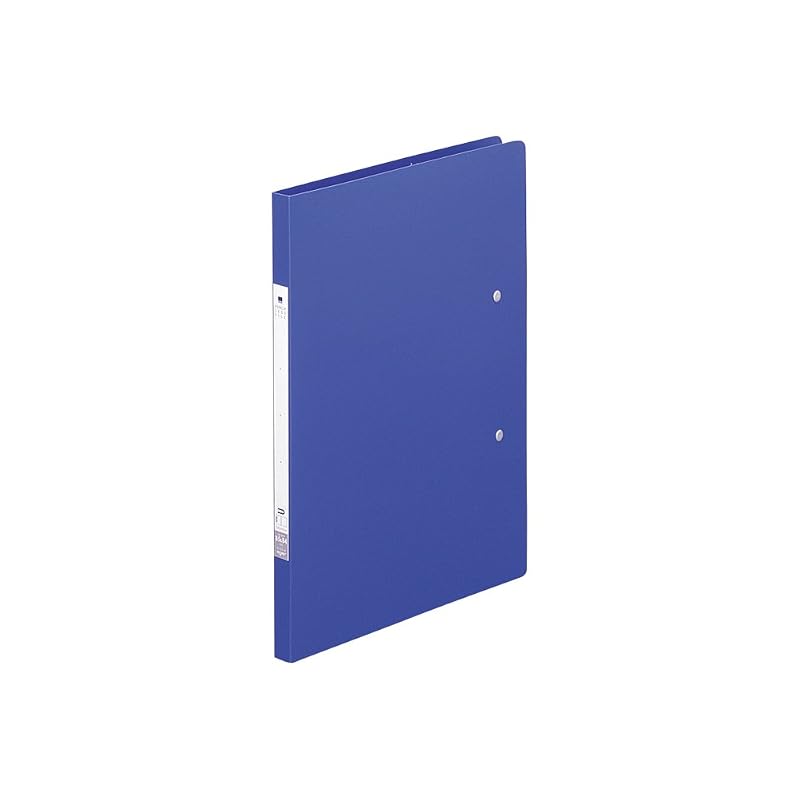 LIHIT LAB Binder, Punchless File, B5/B4, Blue, G1221-8